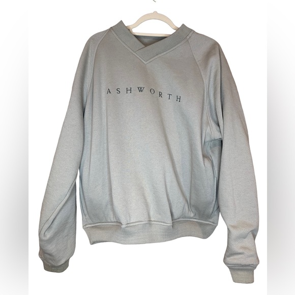 Ashworth Reversible Pullover Golf Jacket - Picture 1 of 10